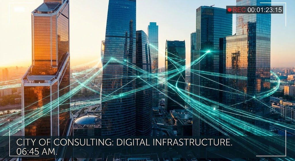(Cinematic Video): Digital Skyline for enterprise infrastructure scale