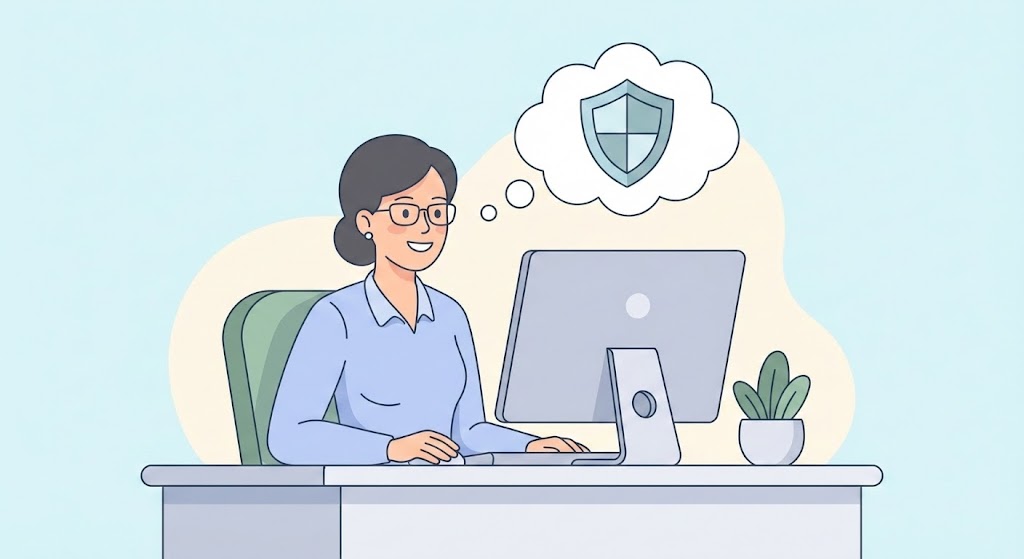 (2D Character-Driven Story): Compliance Shield - User Confidence