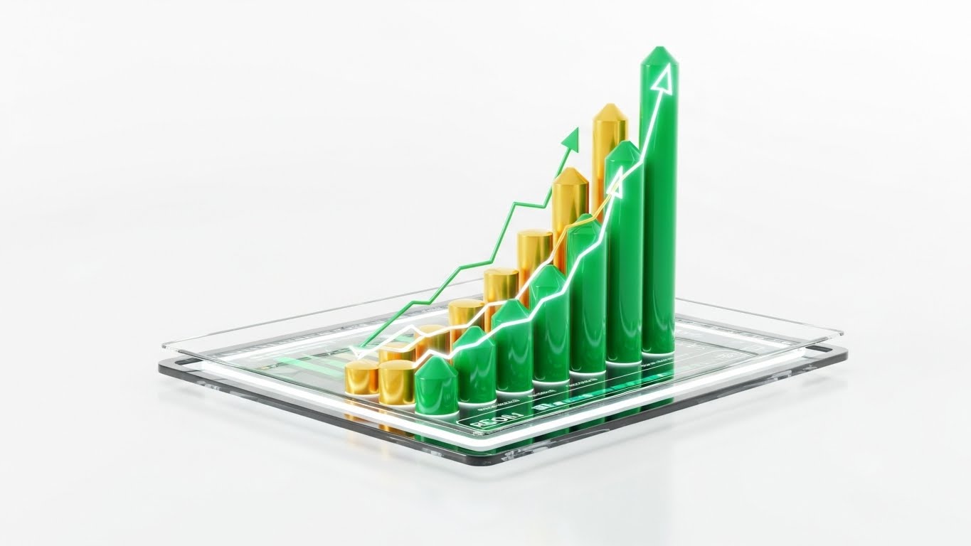 (Dynamic Data Visualization): Growth Spikes - Visualizing ROI Velocity