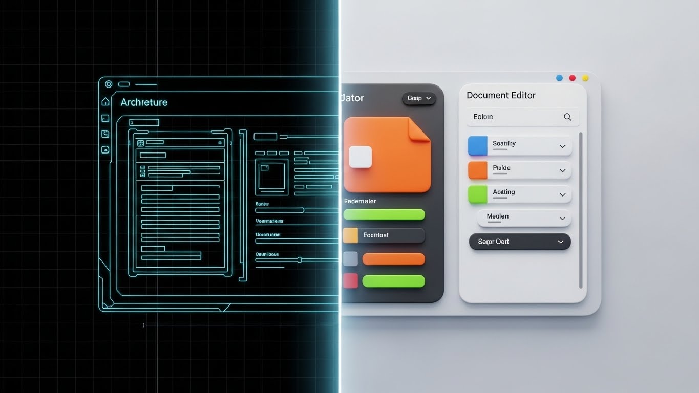 (Rapid UI Montage): Sleek Panels demonstrating Feature Breadth