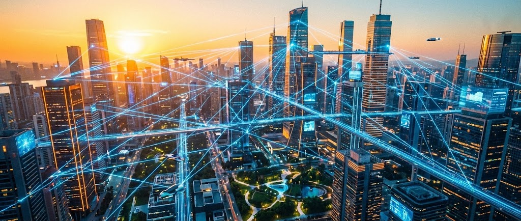 (Cinematic Video): Smart City Ecosystem Interconnected by IoT Identity