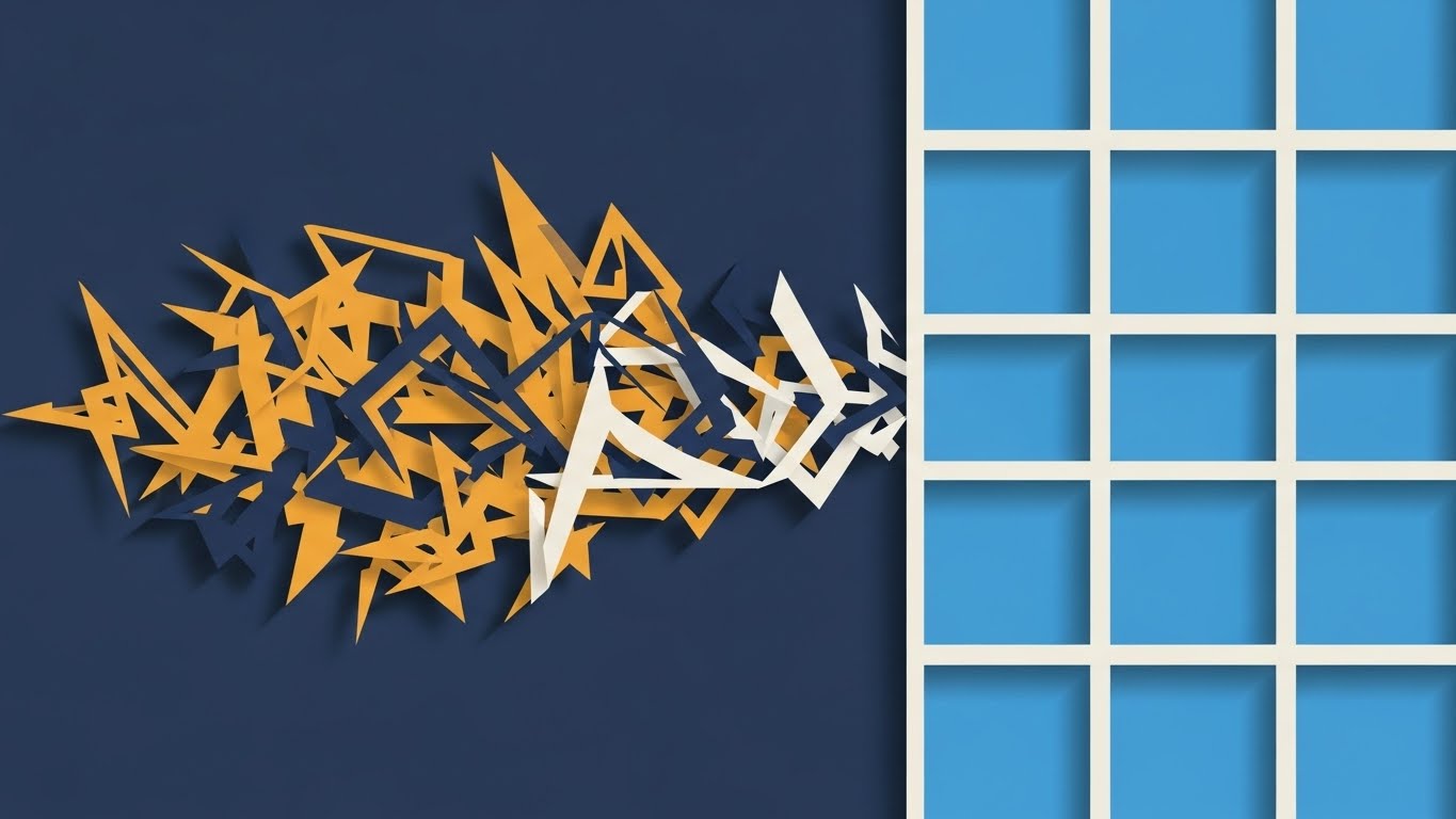 (Abstract 2D Motion): Chaotic Noise Transition Structuring Security Chaos