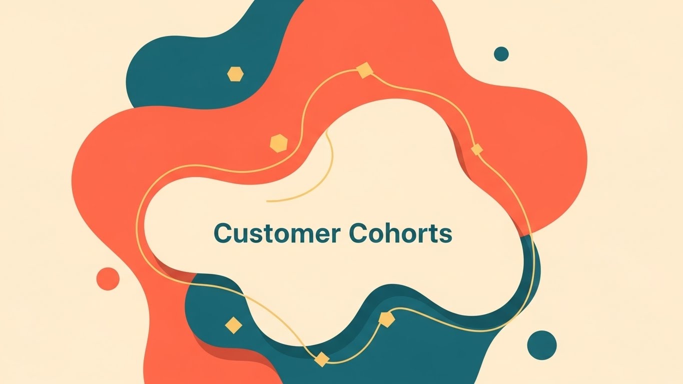 (Abstract 2D Flat Vector Organic): Fluid Cohort Dynamics.