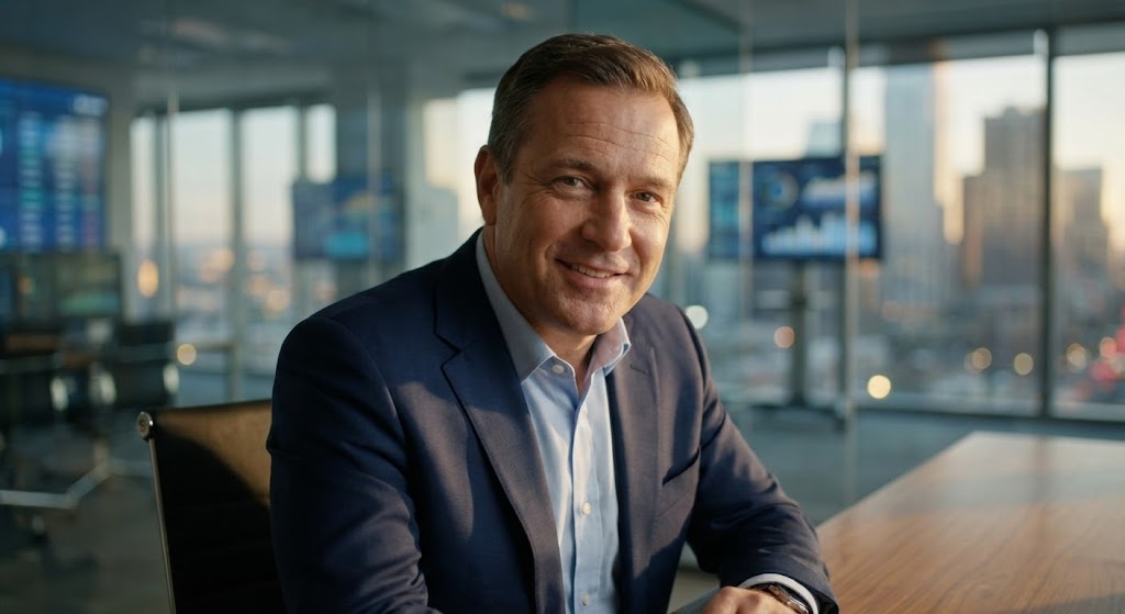 (Generative AI Realistic Character video): Cinematic Portrait + Executive Decision Validation