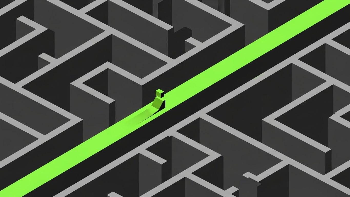 (Isometric 2D Motion Design): Direct Path + Frictionless User Journey