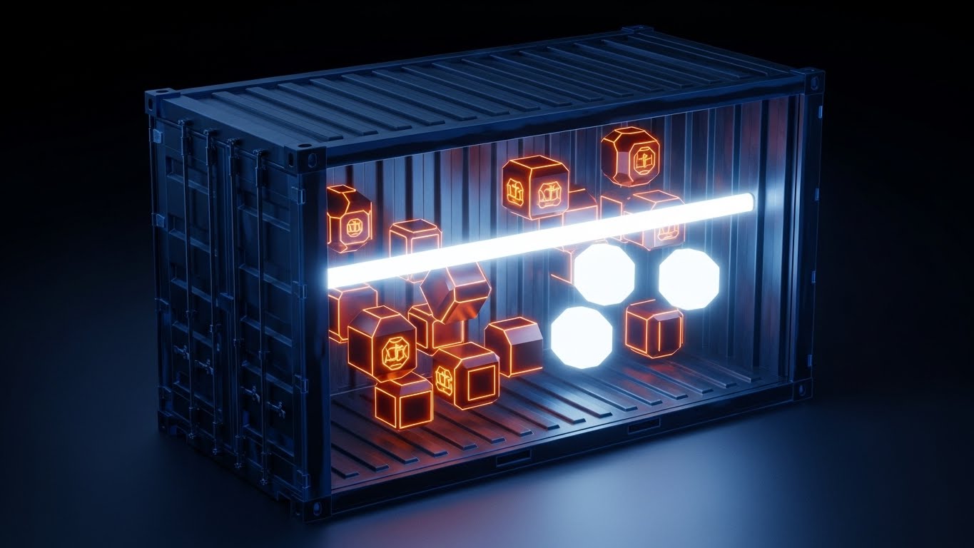 (3D X-Ray): Translucent Container + Deep Tier Inspection