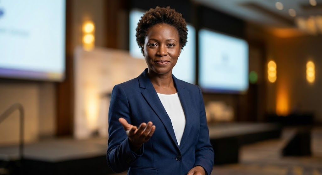 (Realistic AI Character): Authority Figure + Expert Guidance