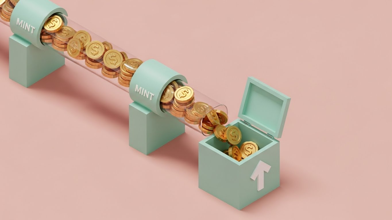 (Low-Poly 3D): Mint Box Exchange + Encouraging Advocacy