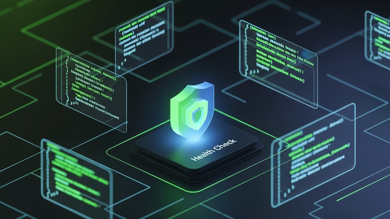 (Dark Mode UI Showcase): Glowing Security + Visualizing Data Health