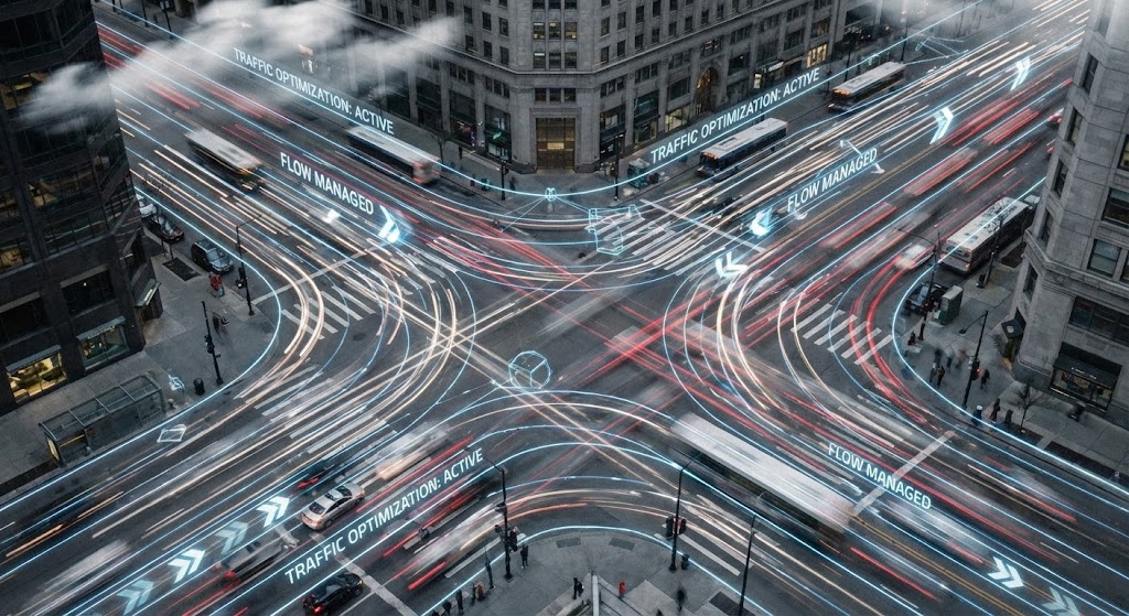 (Hyper-lapse Stock Footage): Organized Chaos + Streamlining Support Traffic