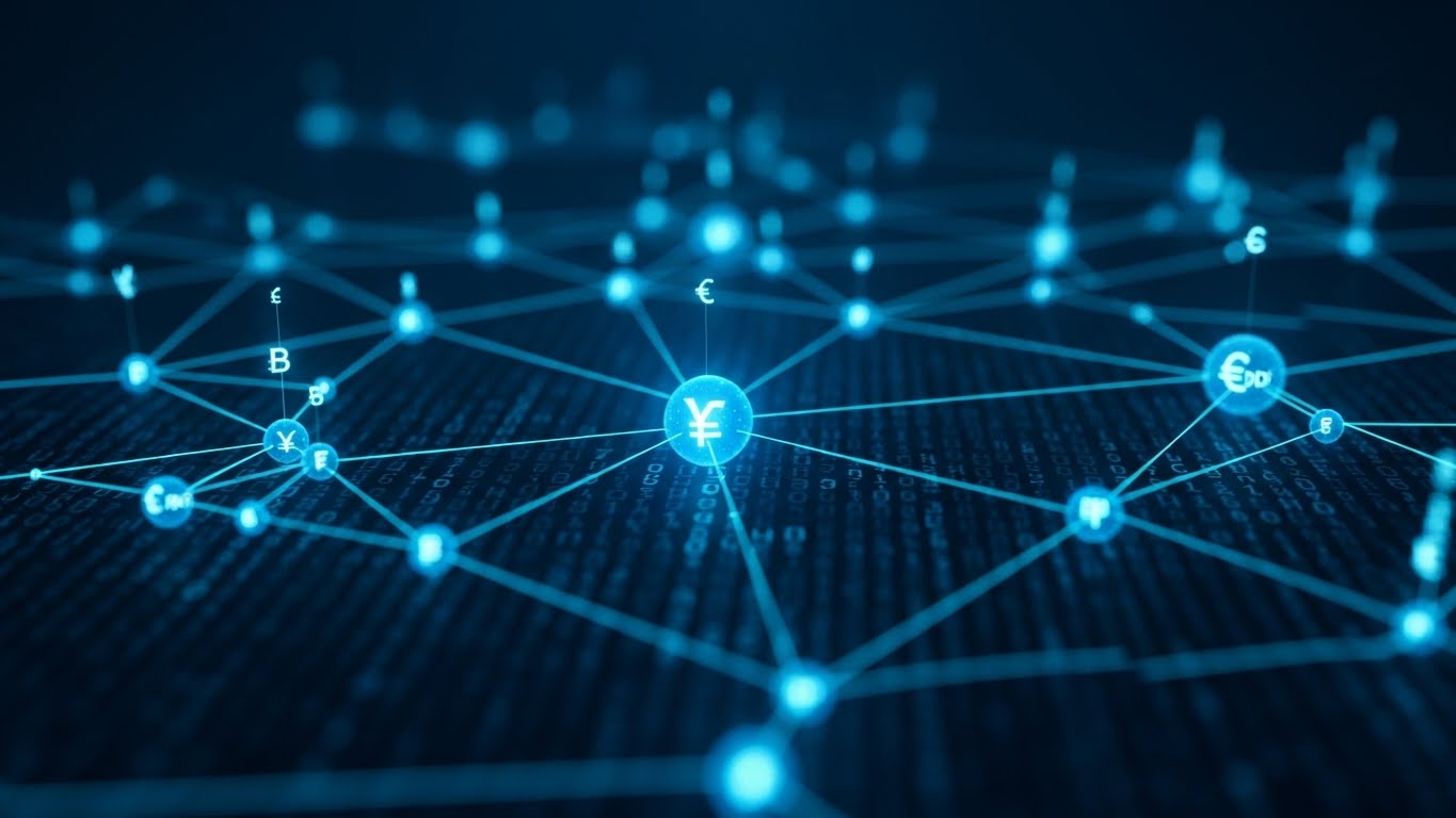 Abstract 3D AI Visualization: Networked Intelligence + Mapping Global Debt Connectivity