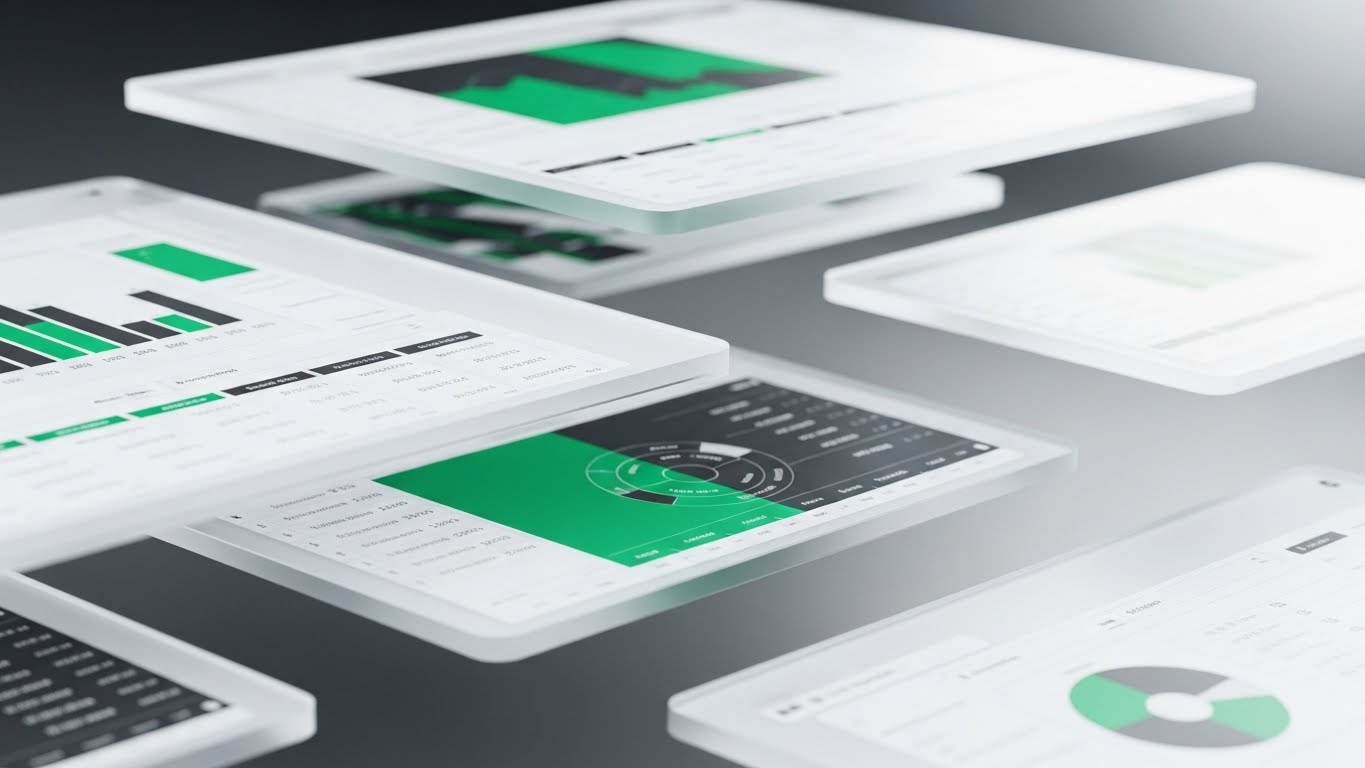 3D Parallax UI Presentation: Multi-Layered Depth + Demonstrating Comprehensive Control