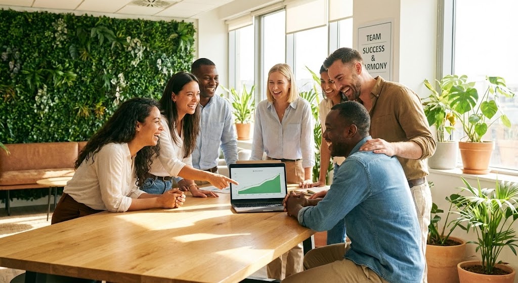 Aspirational Stock Montage: Team Harmony + Visualizing the "Happy Path"