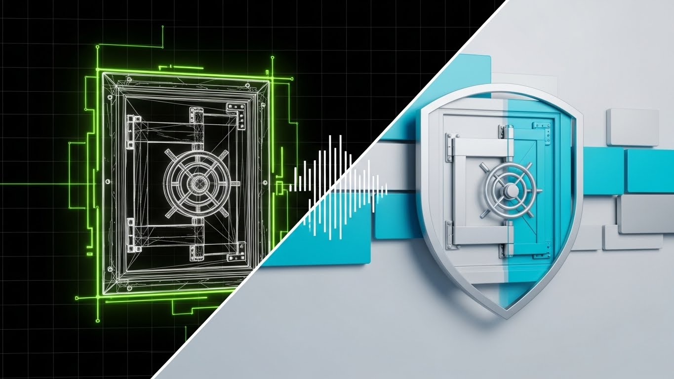Wireframe to Reality Transition: Architectural Duality + Visualizing Robust Security Protocols