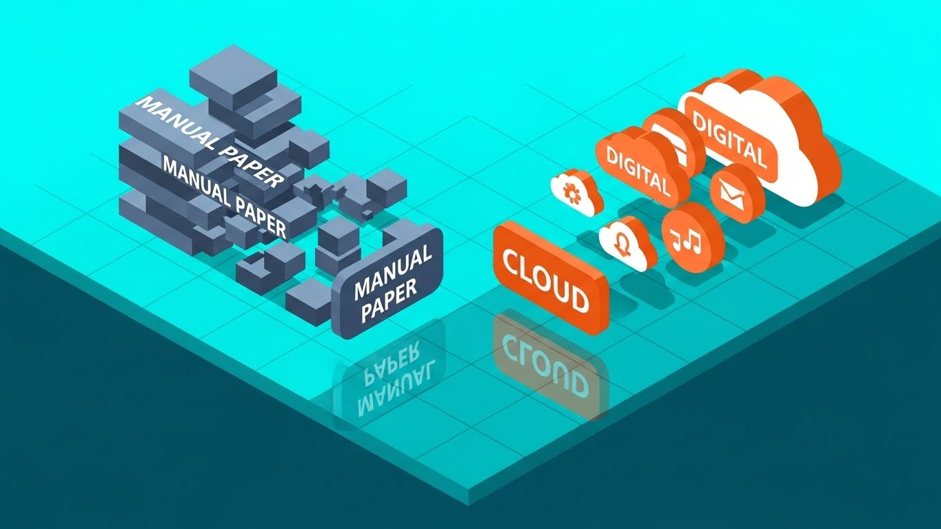 Isometric 2D Motion Design: Operational Overview + Optimizing Cloud Migration Efficiency