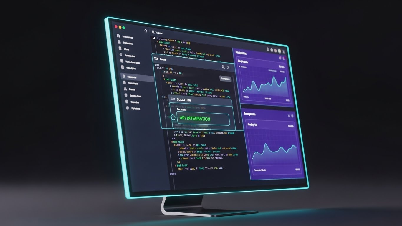 (Dark Mode UI Showcase): Developer Aesthetic + Signaling Technical Robustness