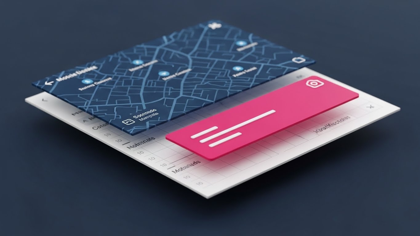 (3D Parallax UI Presentation): Layered Depth + Driving Feature Adoption