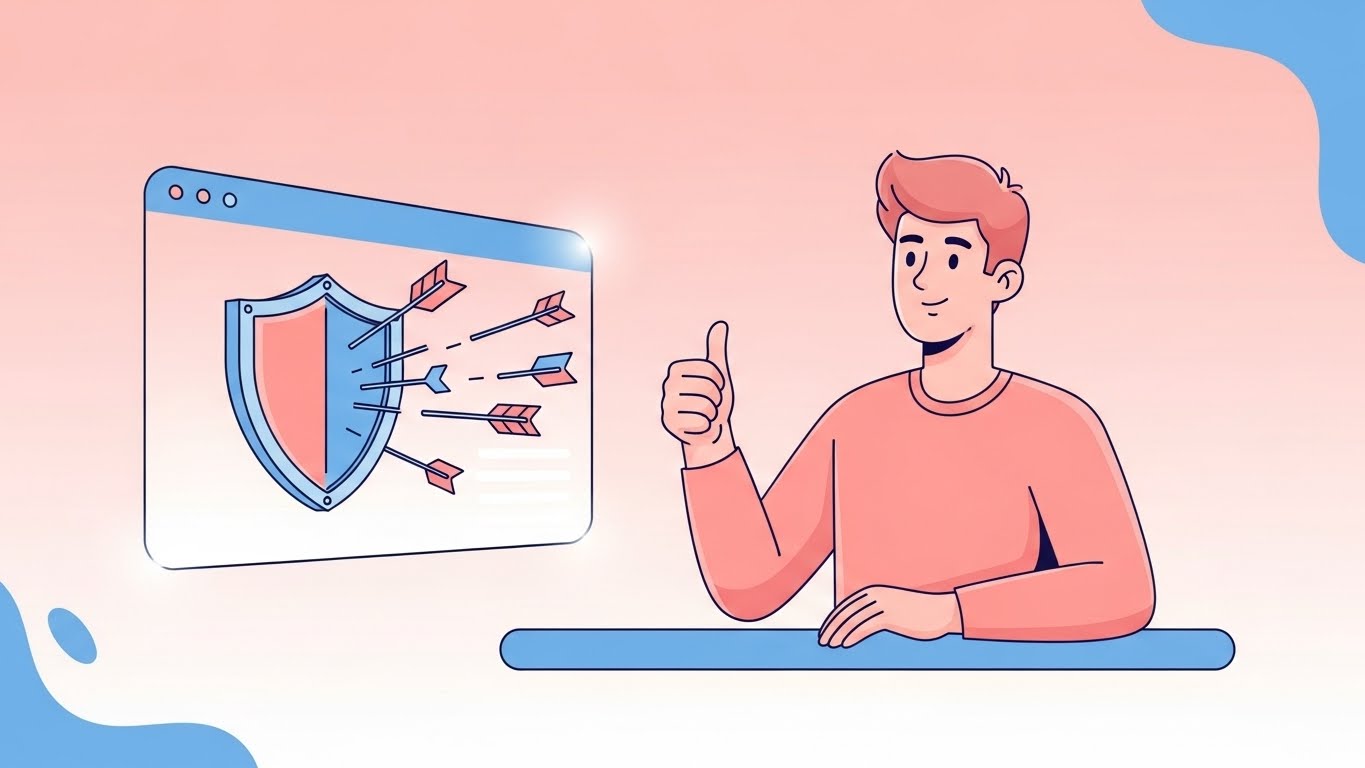 (2D Animation & UI Composition): Active Defense + Simplifying Denial Prevention