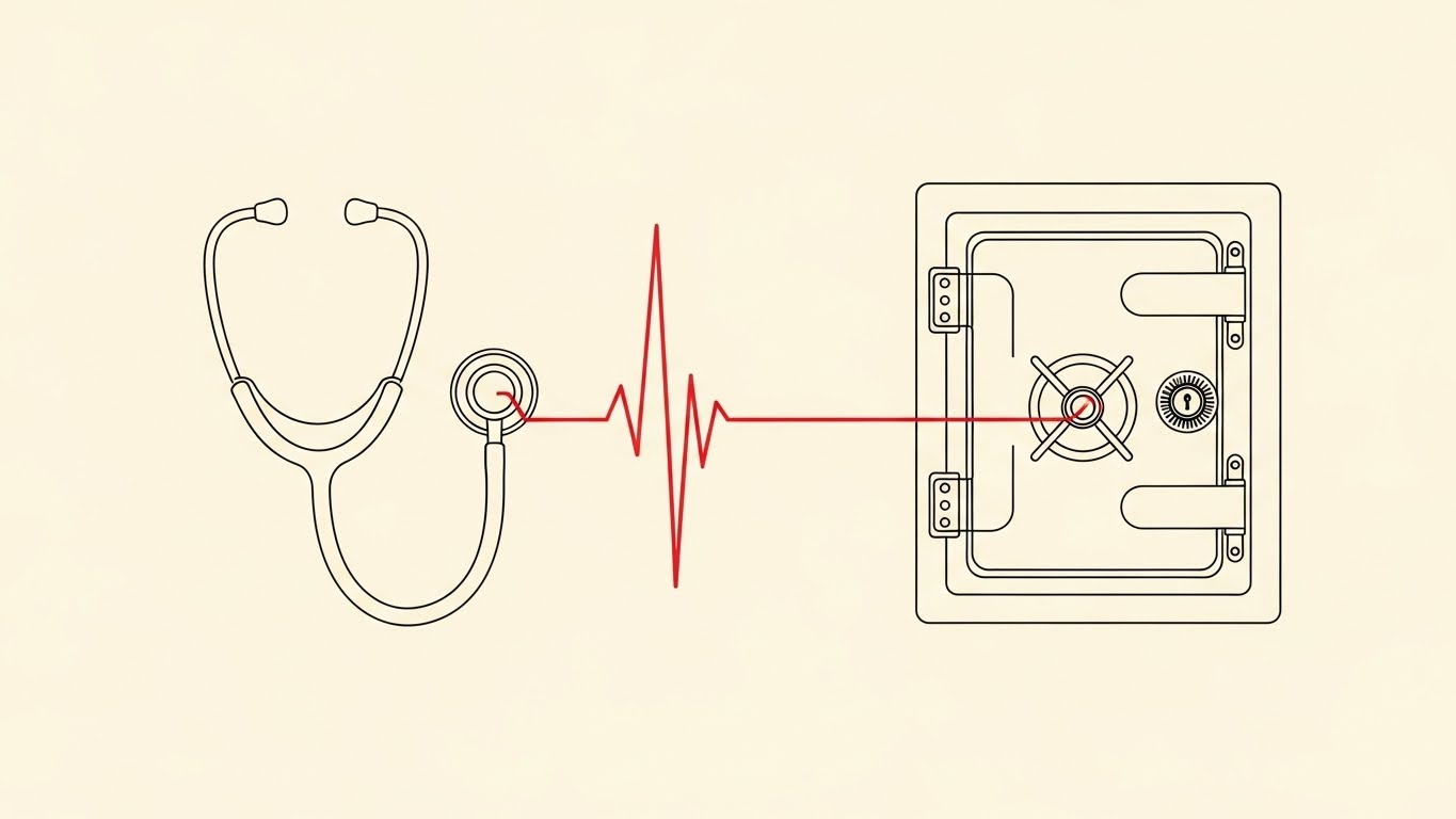 (2D Line Art Animation): Continuous Connection + Linking Care to Revenue