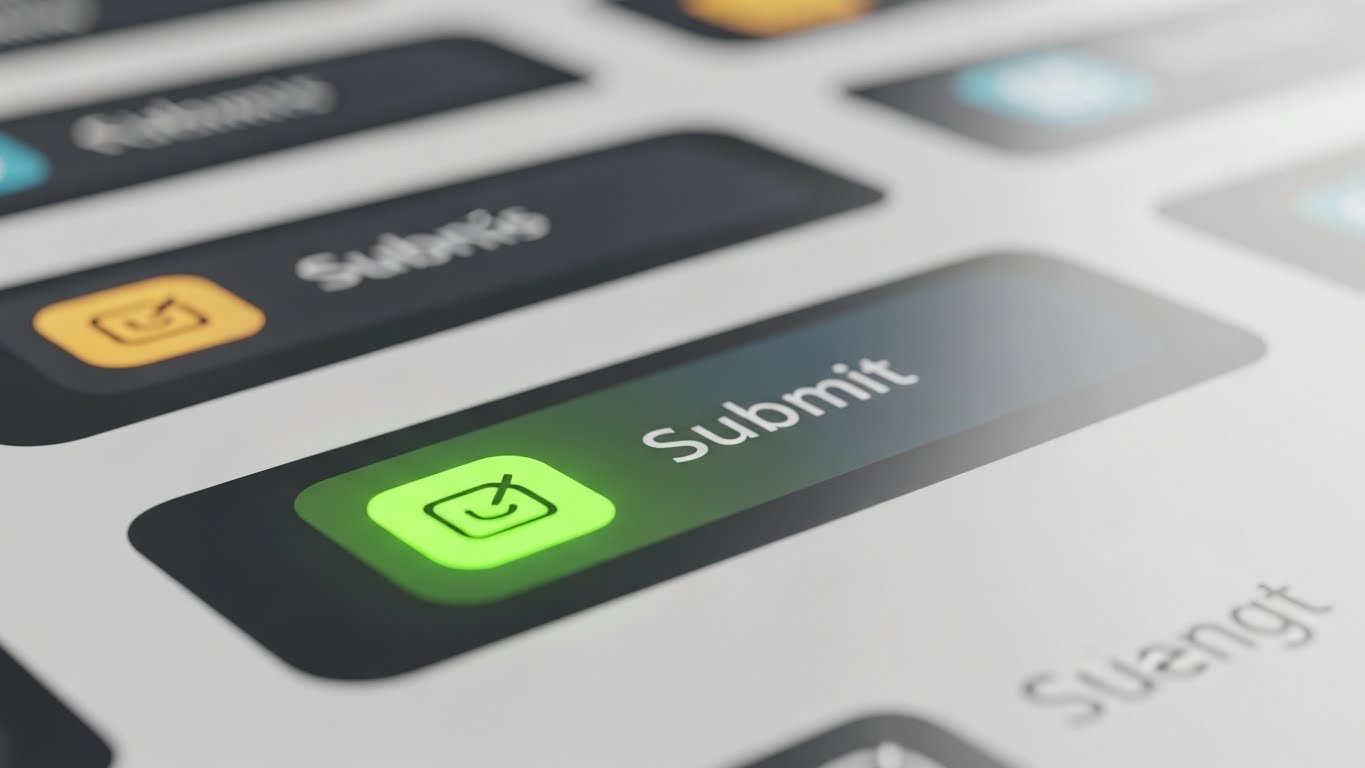 (Macro UI): Glowing Success + Instant Dopamine Feedback