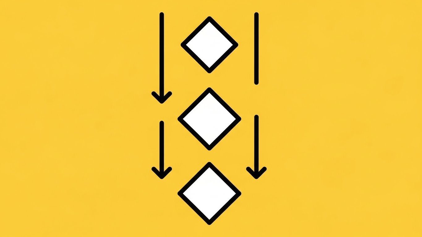 (Minimalist Flat): Mobile Icons + Instant Decision Logic