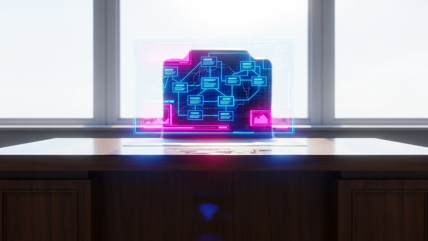 (Holographic UI): Augmented Desktop + Executive Power Tools