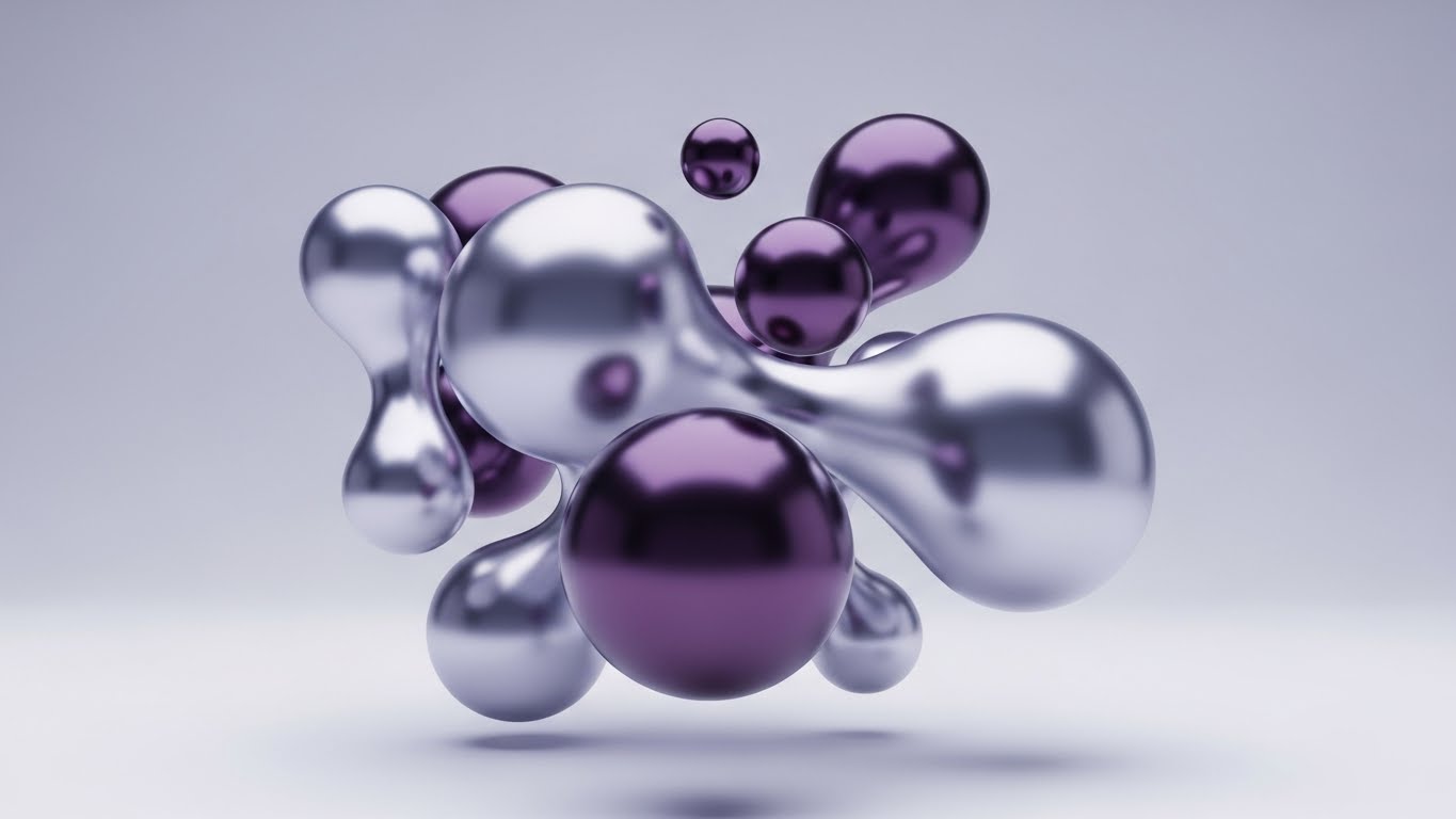 (Abstract Organic): Fluid Shapes + Seamless Support Experiences