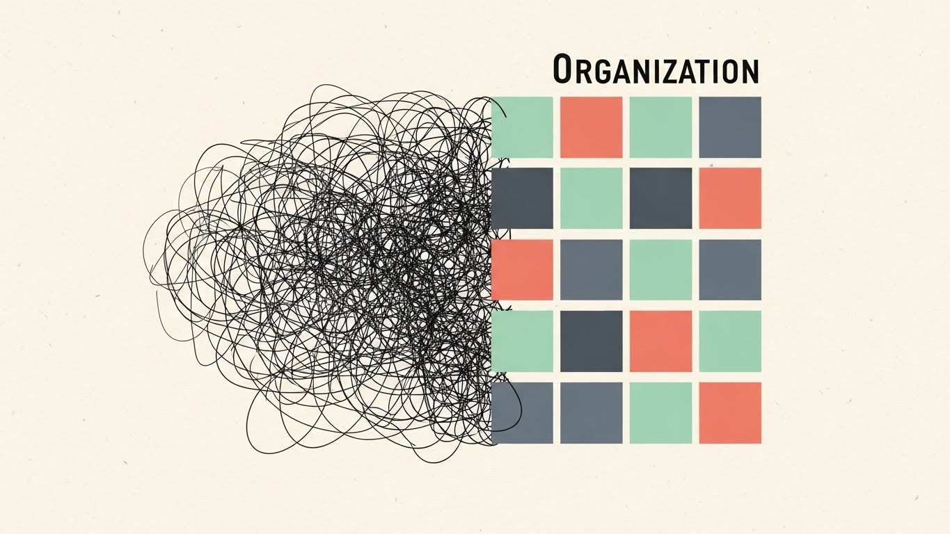 (Abstract 2D): Ordered Grid + From Chaos To Clarity