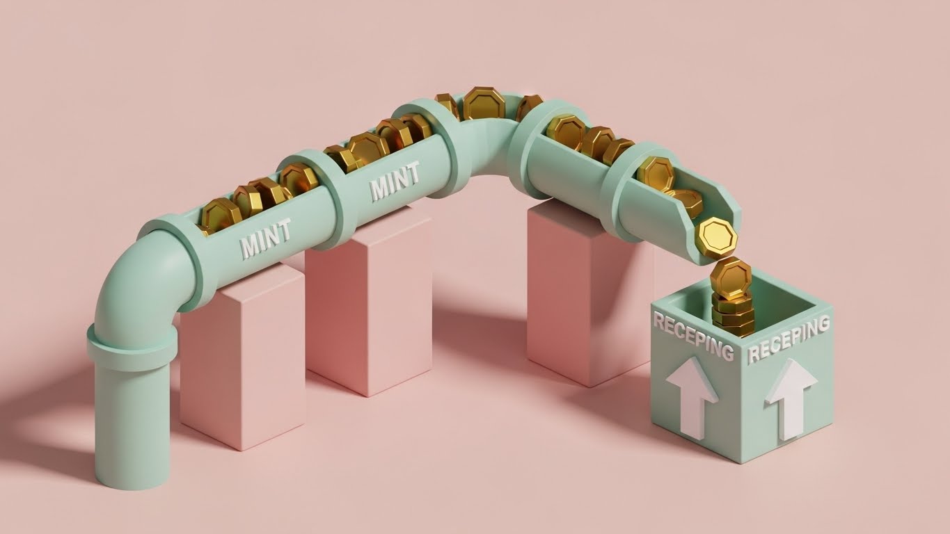 (Low-Poly 3D): Revenue Flow + Gamifying Cash Flow