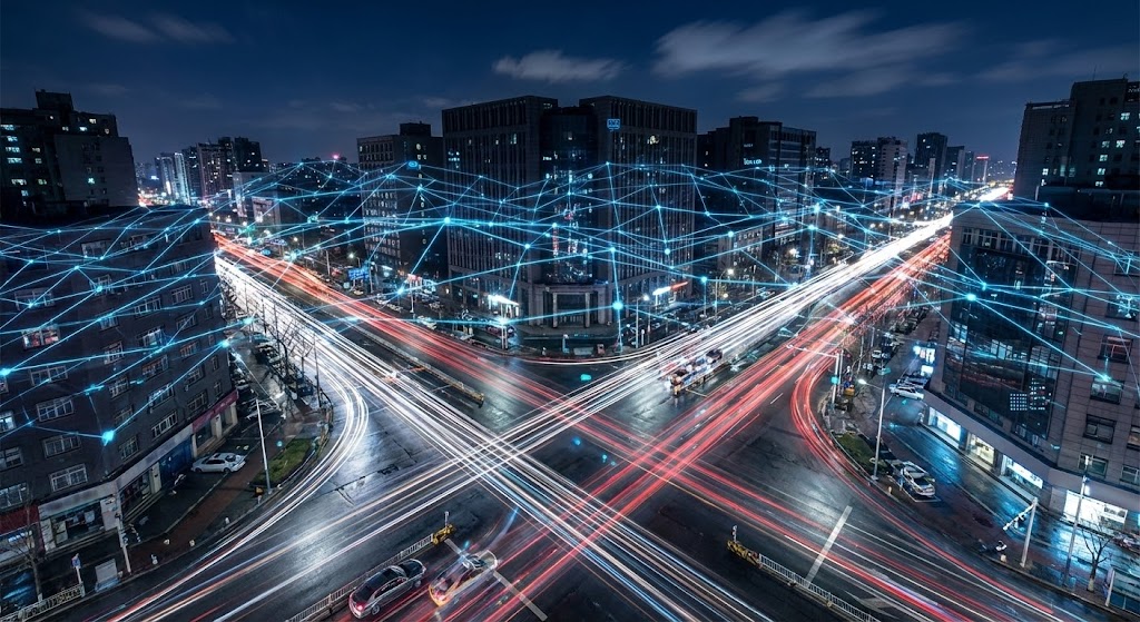 (Hyper-lapse): Urban Grid + Network Density