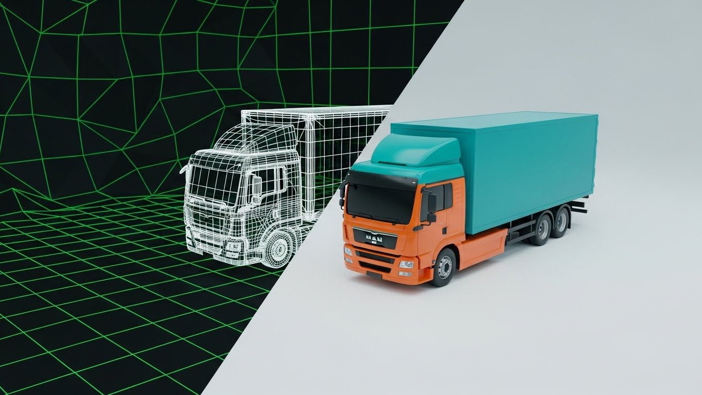 (Transition): Blueprint Reveal + Concept to Reality