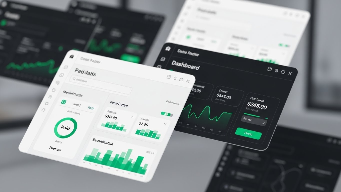 (Rapid UI Feature Montage): Floating UI + Instant Dashboard Visibility