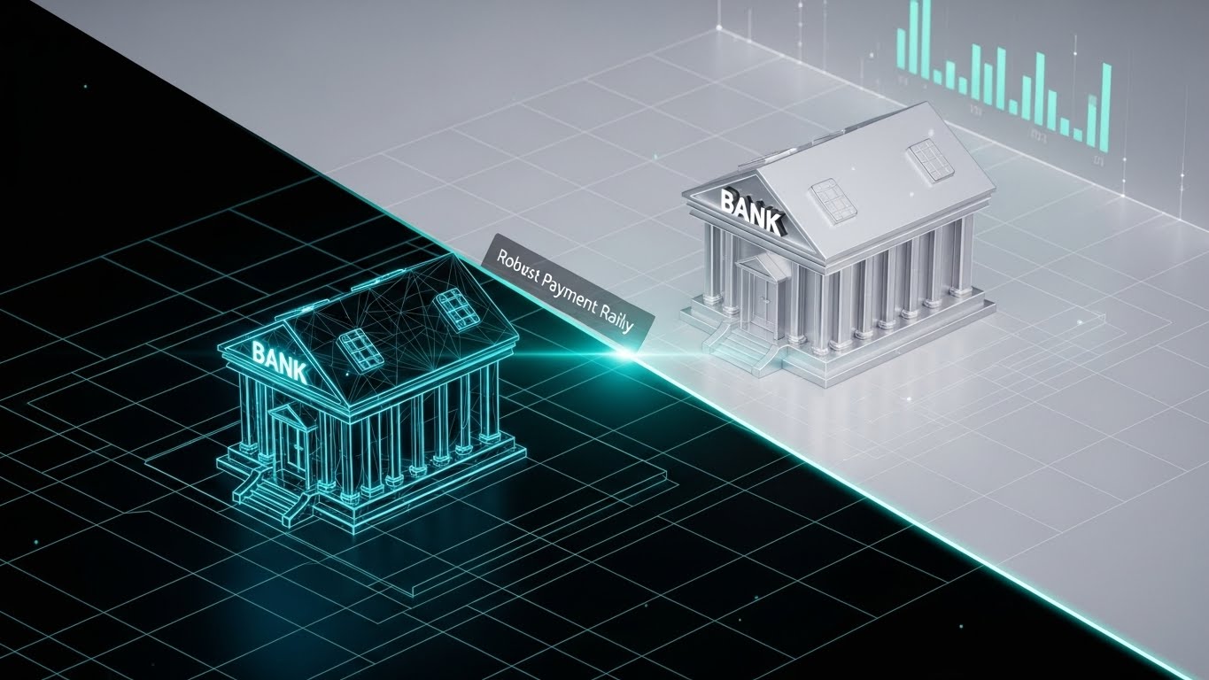 (Wireframe to Reality Transition): Blueprint Evolution + Robust Payment Rails