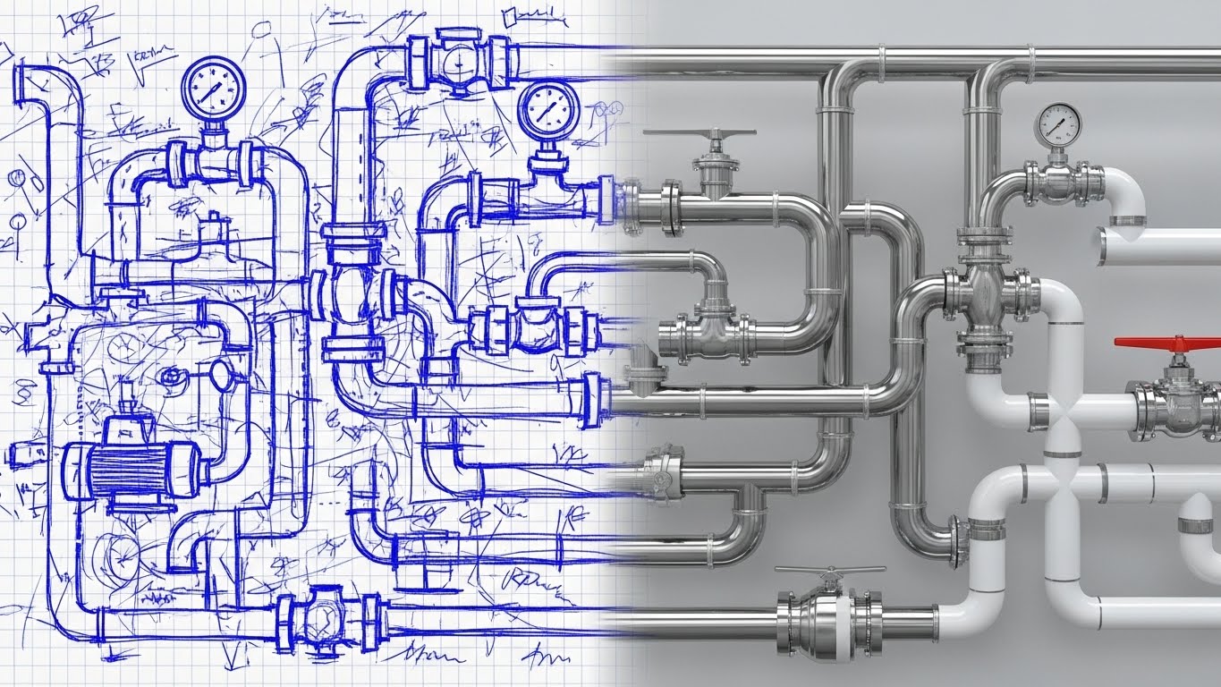 (Wireframe to Reality): Structural Transformation + Displacing Legacy Systems