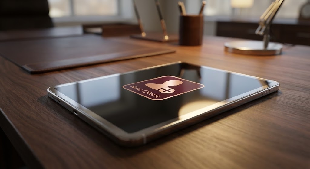 (Photorealism): Premium device + The moment of success