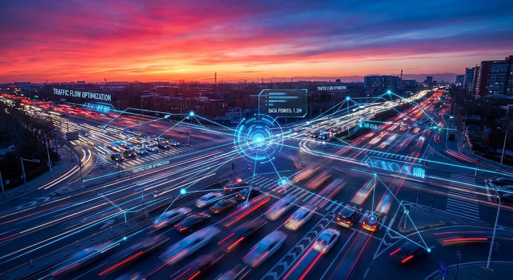 (Data Overlay): Logistics scale + Network optimization