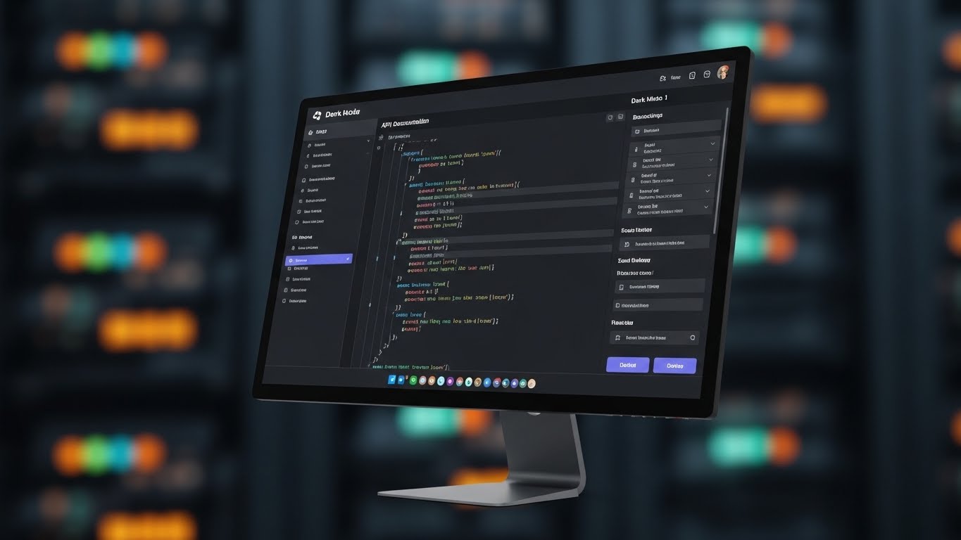 (Dark Mode UI Showcase): Developer Robustness + API Flexibility