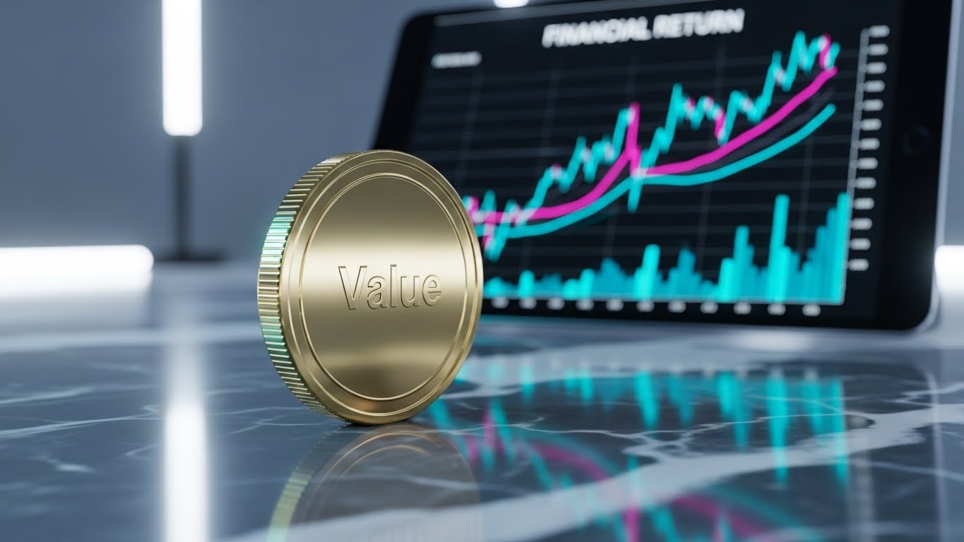 (Photorealistic 3D): Tangible Assets Quantifying Financial Value