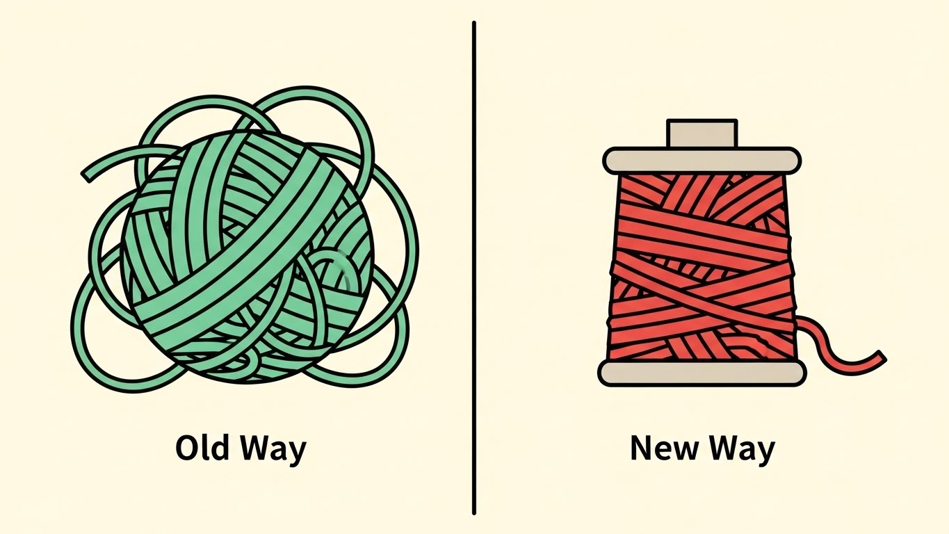 Minimal Vector: Binary Contrast + Highlighting efficiency gains