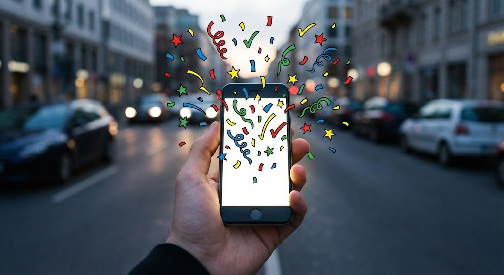 Augmented Celebration: Human Success + Socializing the win