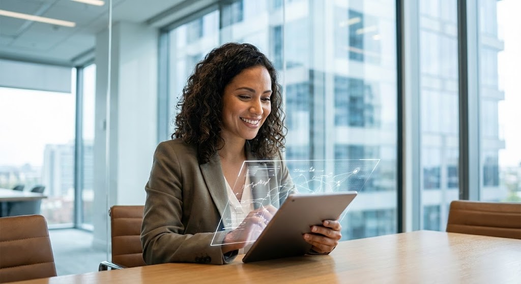 (Lifestyle UI Overlay): Genuine Engagement + Seamless Utility