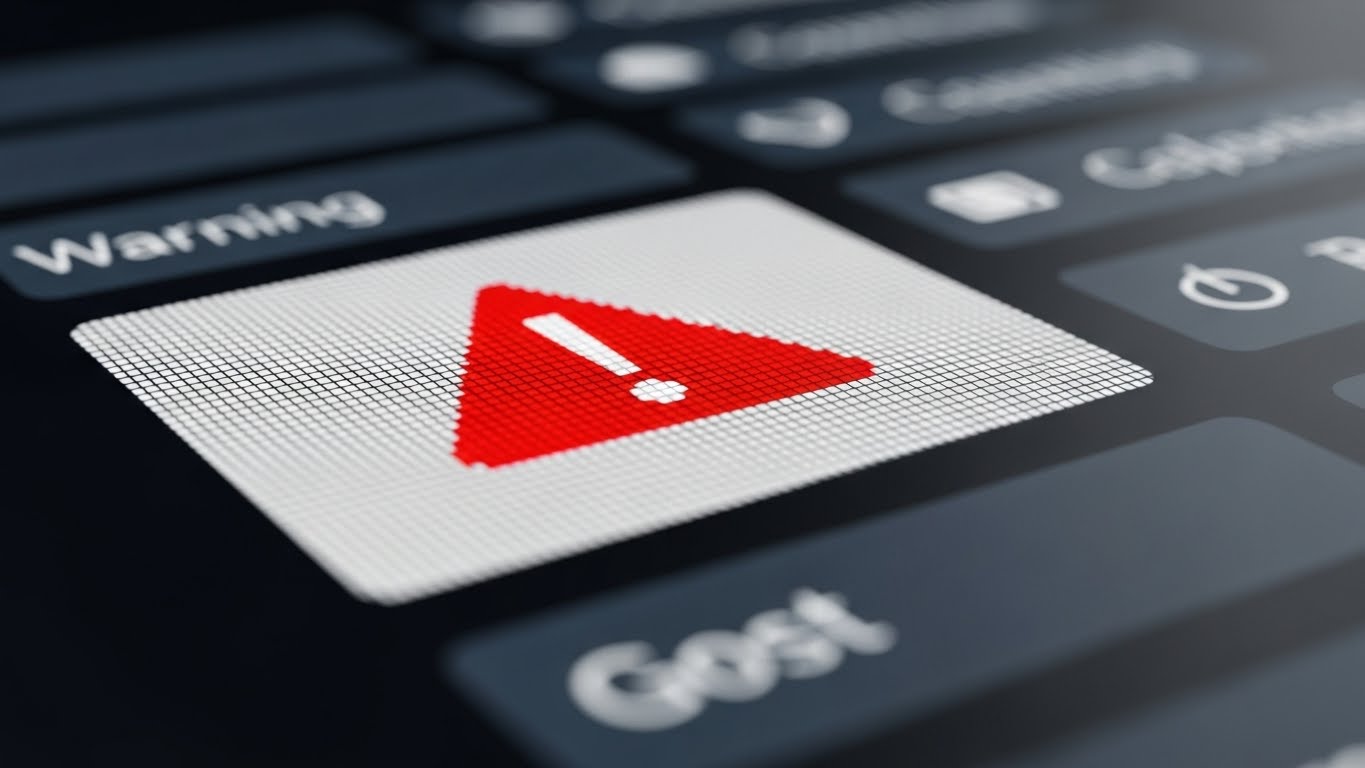 (Macro UI Micro-Interactions): Pixelated Warning - Precision Control