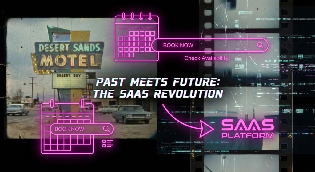 (AI generated mixed media video): Retro Collage - Modernizing Legacy Ops