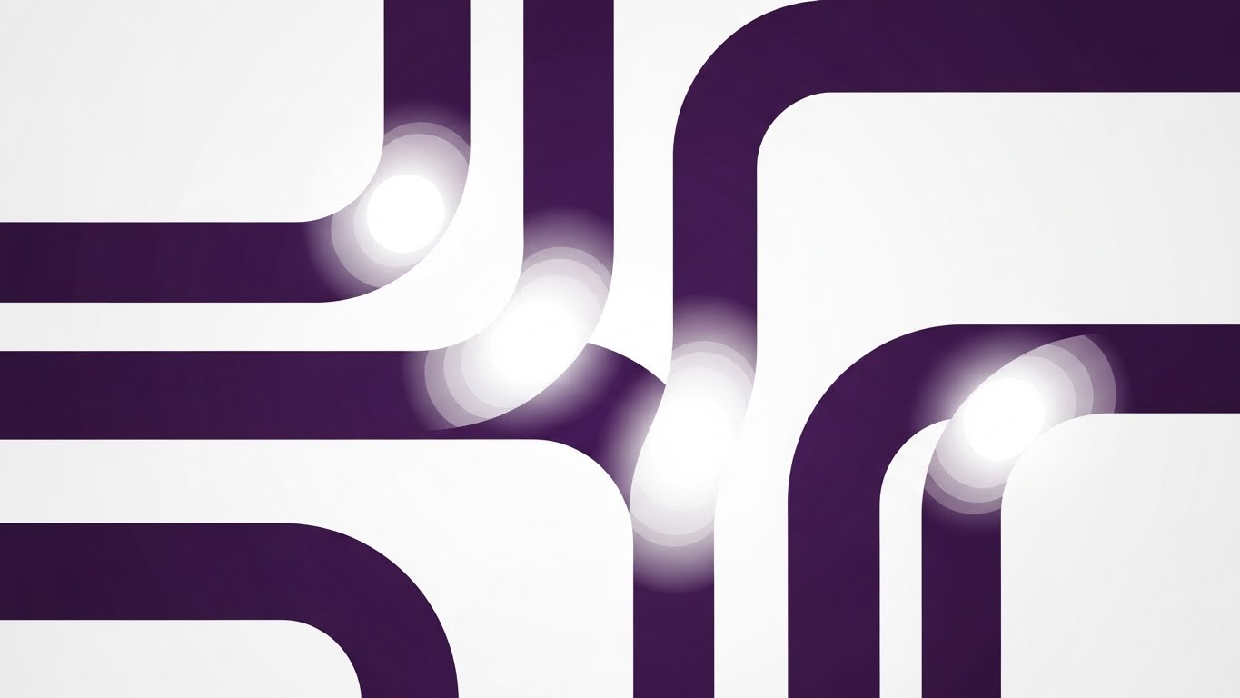 (Abstract 2D Motion Graphics): Connected Conduits - Seamless Infrastructure Integration