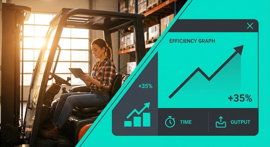 (Split Screen): Worker & Graph + Hooking ROI Justification