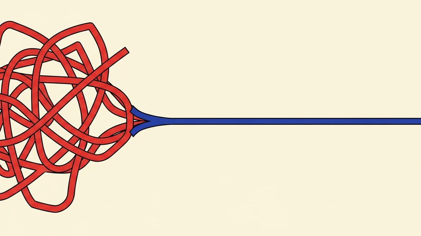 (Minimalist Flat 2D): Untangling Workflow Complexity