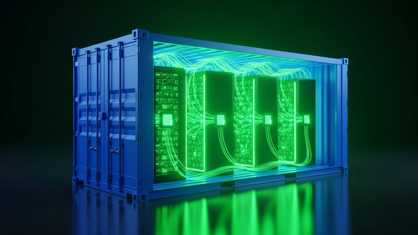 (3D X-Ray): Interior Servers + Revealing Data Infrastructure