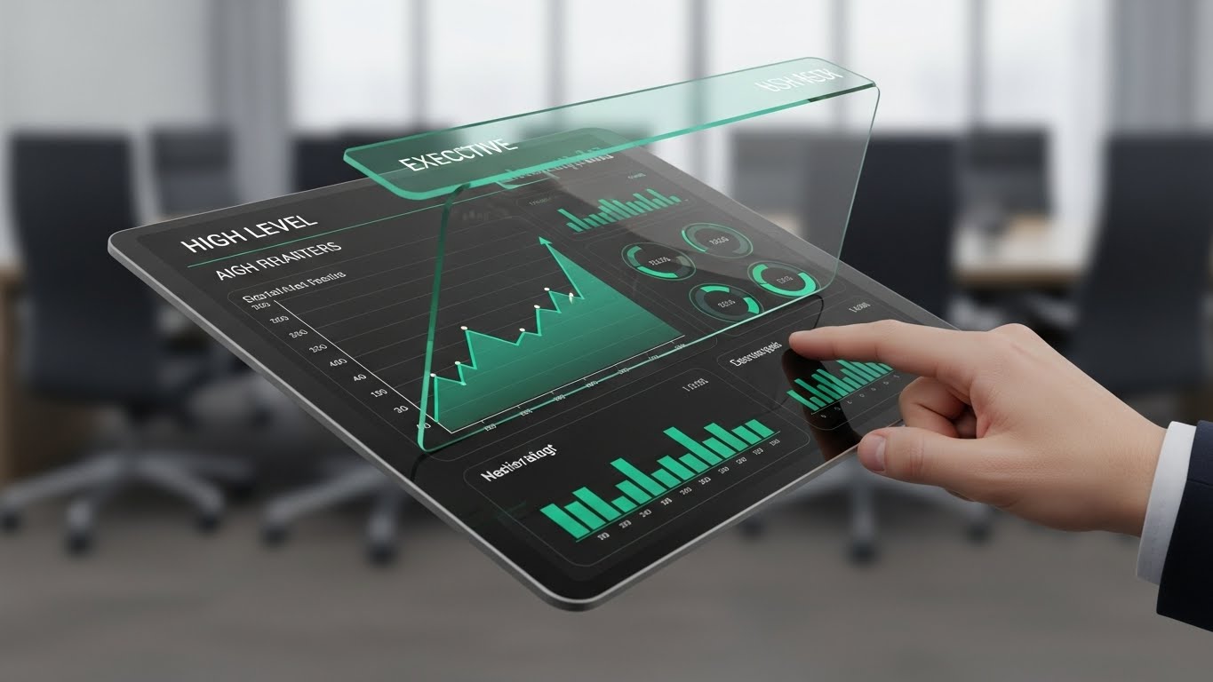 (3D Parallax UI): Glass Dashboard + Validating Financial Control