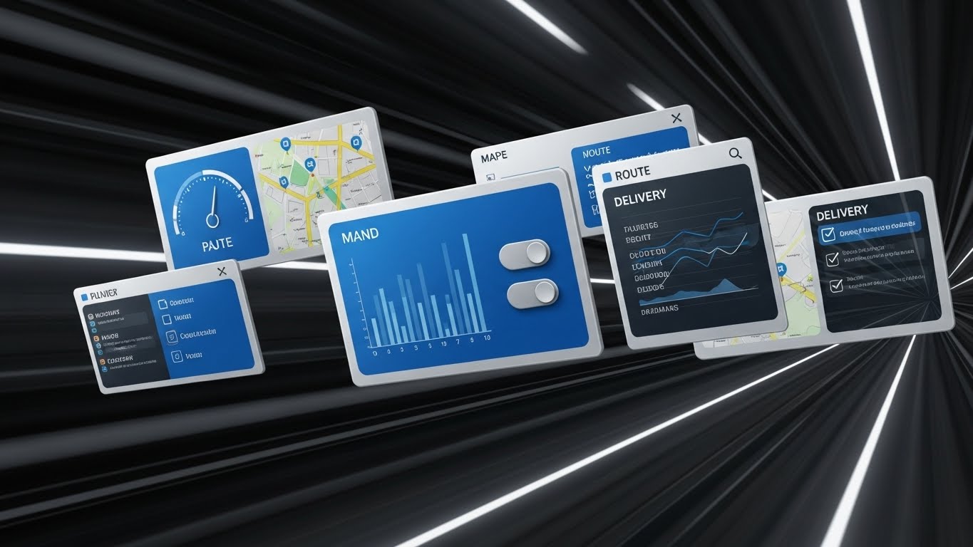(Rapid UI Montage): Floating Widgets + Instant Data Visibility