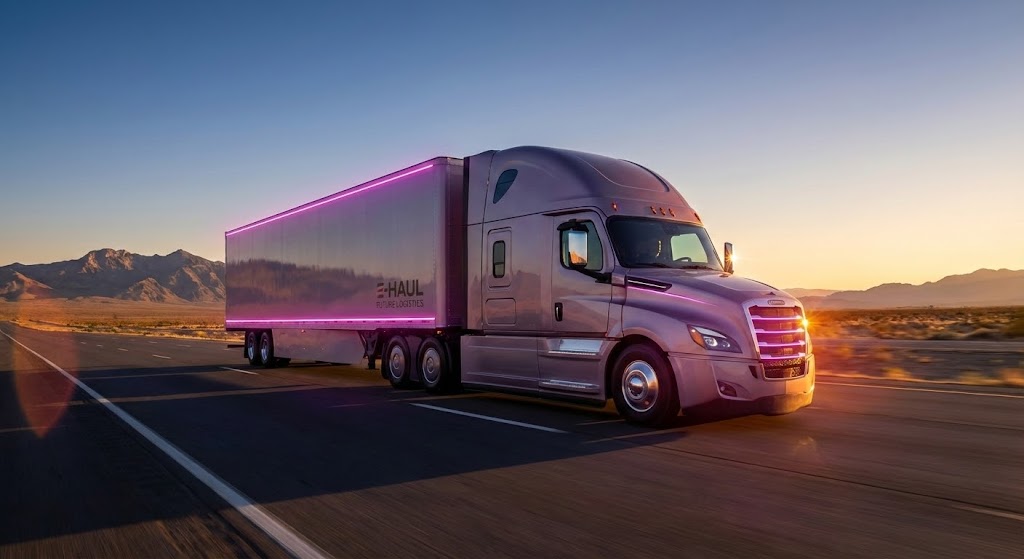 (Gen AI Cinematic): Future Haul + Projecting Logistics Innovation